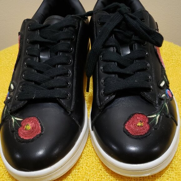 Shoes - Floral Sneakers